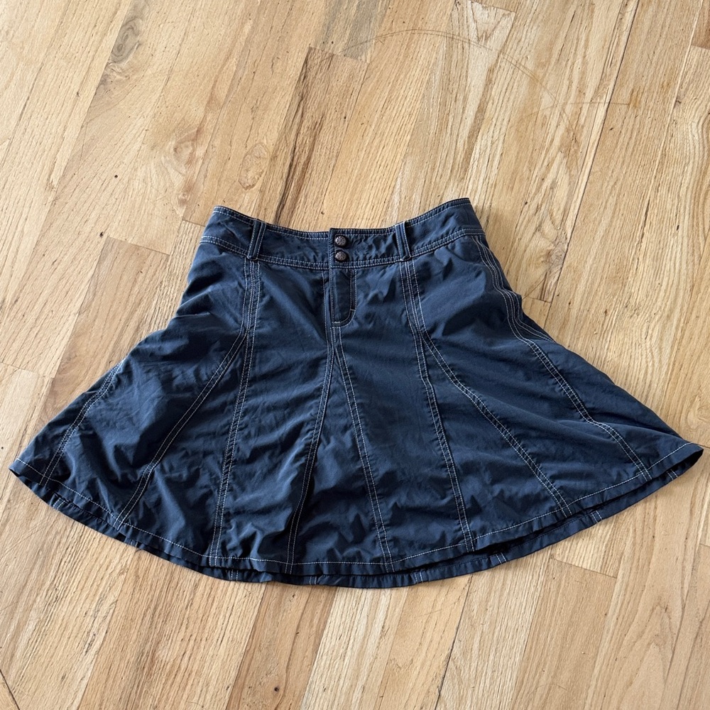 Black A-Line Women's Skirt